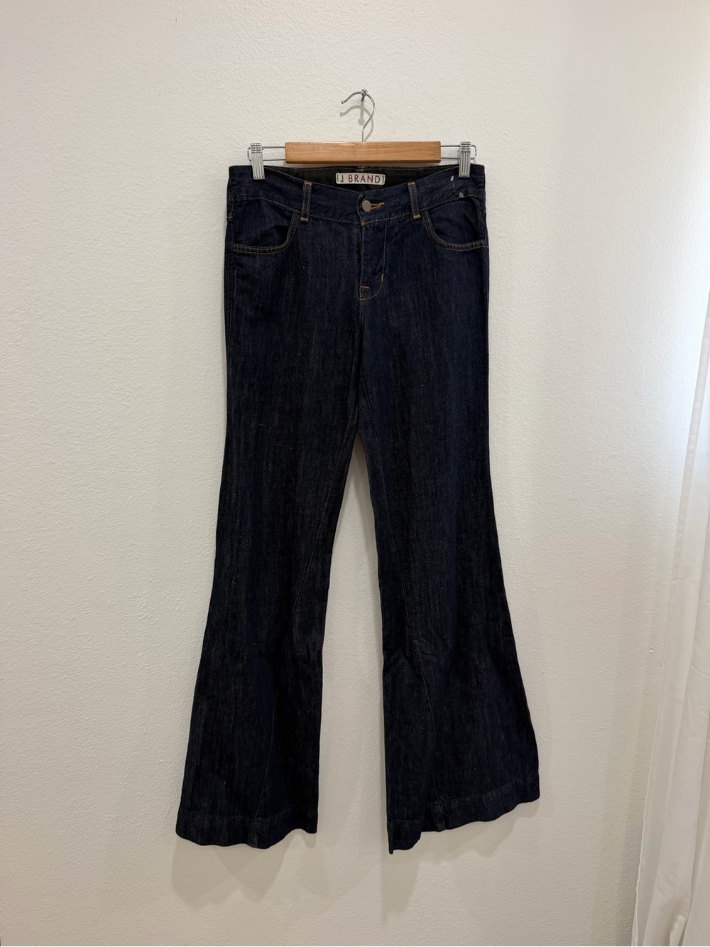 J Brand Dark Blue Flared Wide leg Women's Jeans Kat style